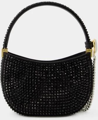 Magda Butrym Shoppers Vesna Crystal Micro Hobo Bag Crystal Black in zwart - Foto 4