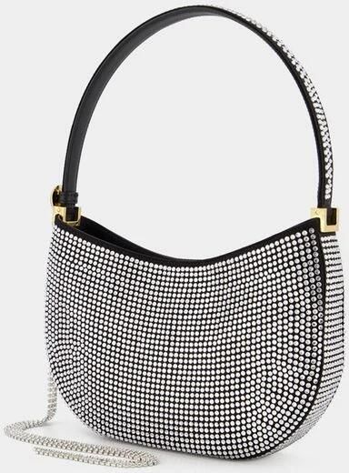 Magda Butrym Hobo bags Medium Vesna Hobo Bag Black Strass in zwart - Foto 3