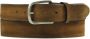 Magnanni Taupe Suede Heren Riem 75202 Beige Heren - Thumbnail 1
