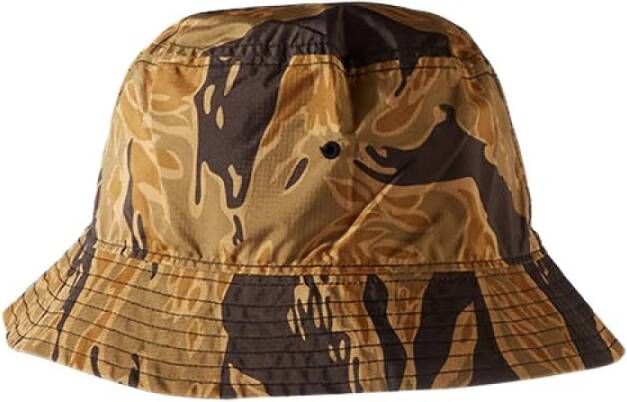 Maharishi Camo Tech Omkeerbare emmer hoed 8053 Zwart Heren