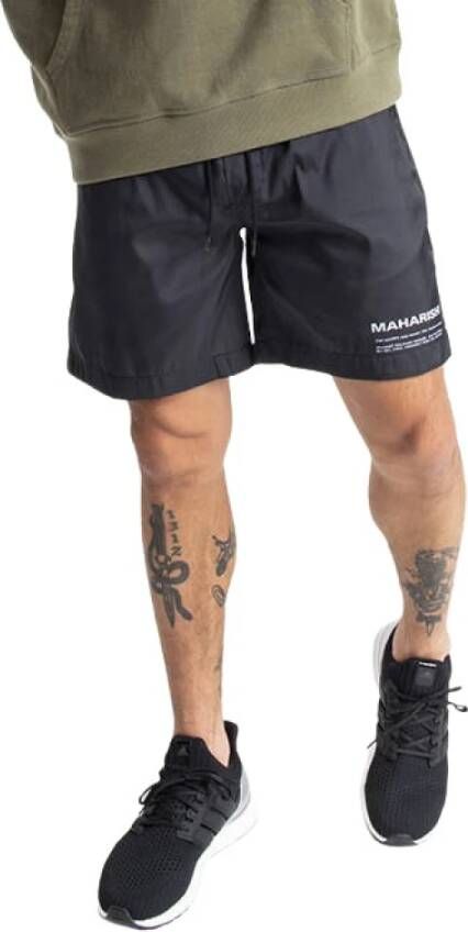 Maharishi Casual Shorts Zwart Heren