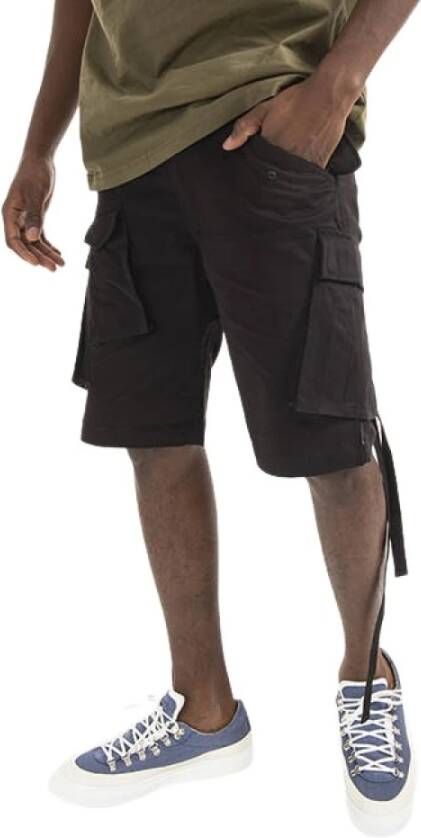 Maharishi Mannen shorts 8008 Zwart Heren