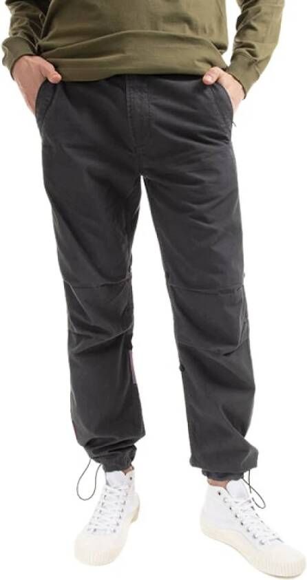 Maharishi Rechte broek Zwart Heren