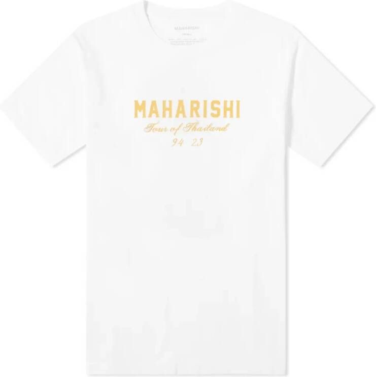 Maharishi T-Shirts Wit Heren