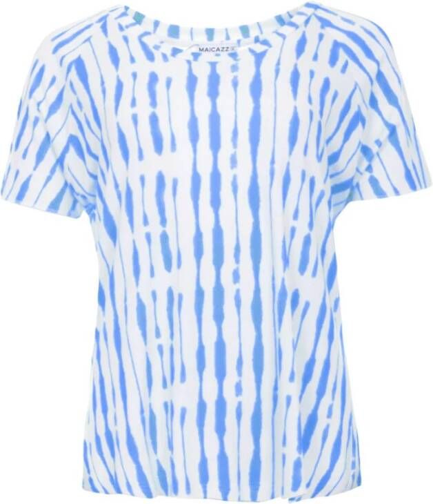 Maicazz T-shirts Blauw Dames