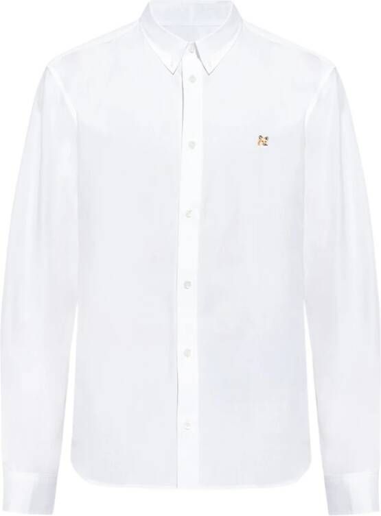 Maison Kitsuné Alledaagse t-shirts White Heren