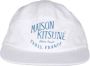 Maison Kitsuné Palais Royal Baseball Cap Milk Logo White Heren - Thumbnail 3