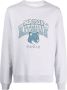 Maison Kitsuné Grijze Sweatshirt met Logo Print Grijs Heren - Thumbnail 3