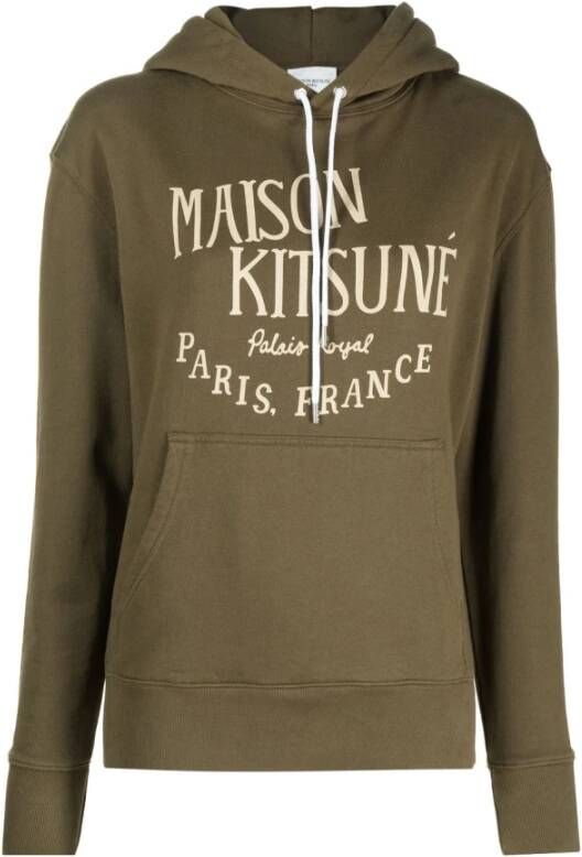 Maison Kitsuné Sweatshirts & Hoodies Green Heren