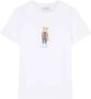 Maison Kitsuné Katoenen T-shirt met vosprint White Dames - Thumbnail 1