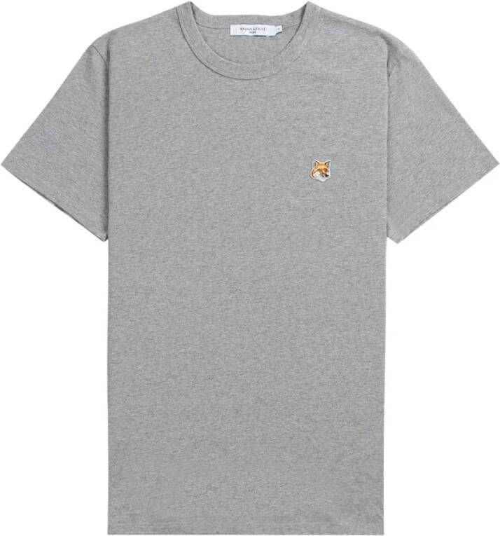 Maison Kitsuné Shirts Grijs Heren