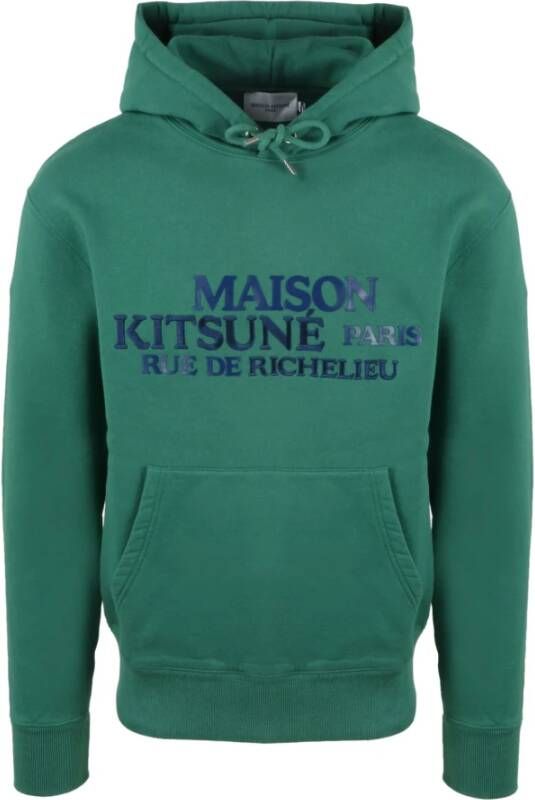 Maison Kitsuné Sneakers Groen Heren