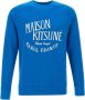 Maison Kitsuné Sweatshirt Hoodies Blauw Heren - Thumbnail 1