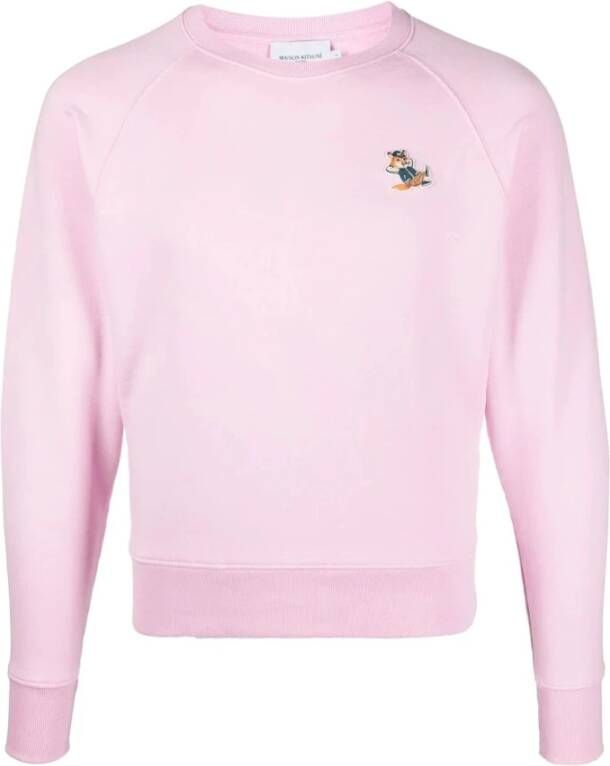 Maison Kitsuné Sweatshirt Roze Dames