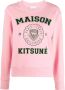 Maison Kitsuné Sweatshirt Roze Dames - Thumbnail 1