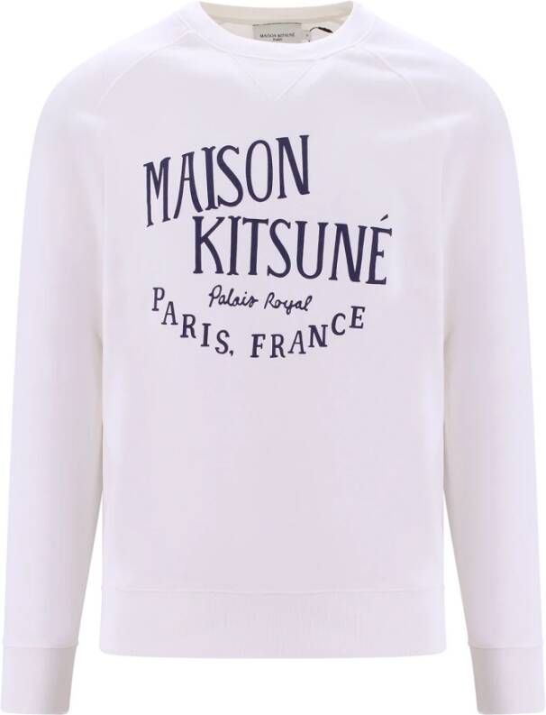 Maison Kitsuné Sweatshirt White Heren