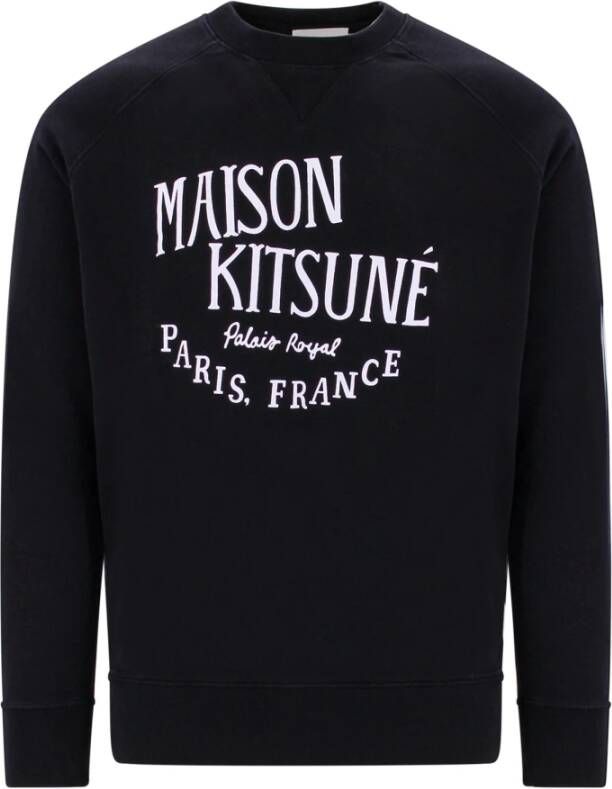 Maison Kitsuné Sweatshirt Zwart Heren