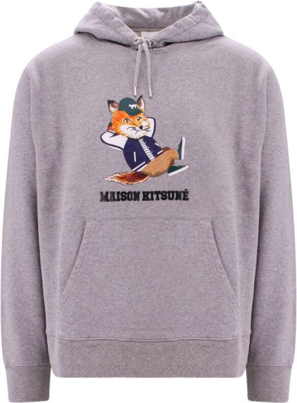 Maison Kitsuné Sweatshirts Grijs Heren