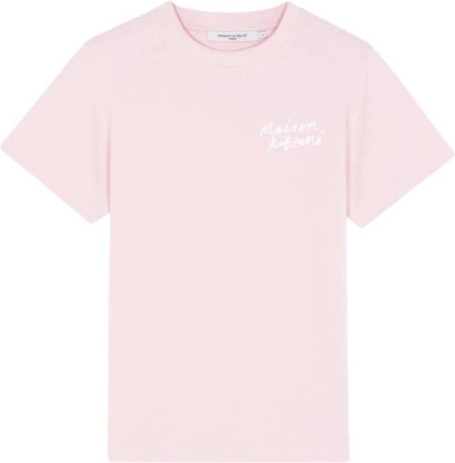 Maison Kitsuné Casual Katoenen T-shirt Orange Heren