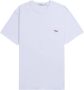 Maison Kitsuné T-shirt met zak en tricolour Fox Blue White - Thumbnail 3