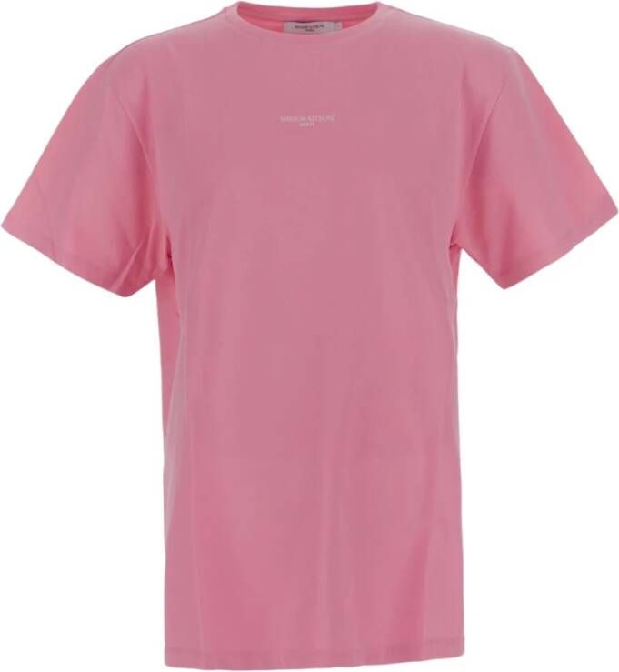Maison Kitsuné T-shirts Roze Heren