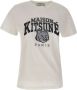 Maison Kitsuné Witte Campus Fox Classic T-Shirt Wit Dames - Thumbnail 3