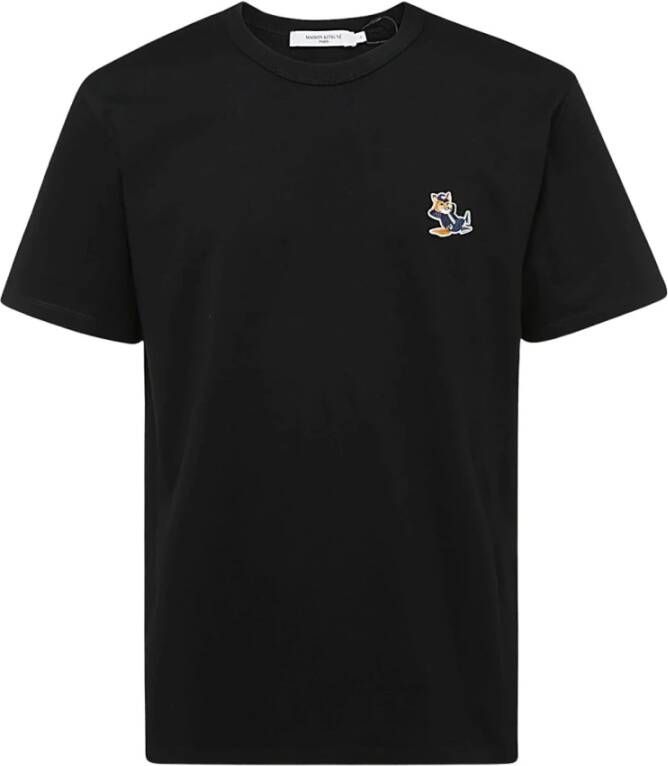 Maison Kitsuné T-shirts Zwart Heren