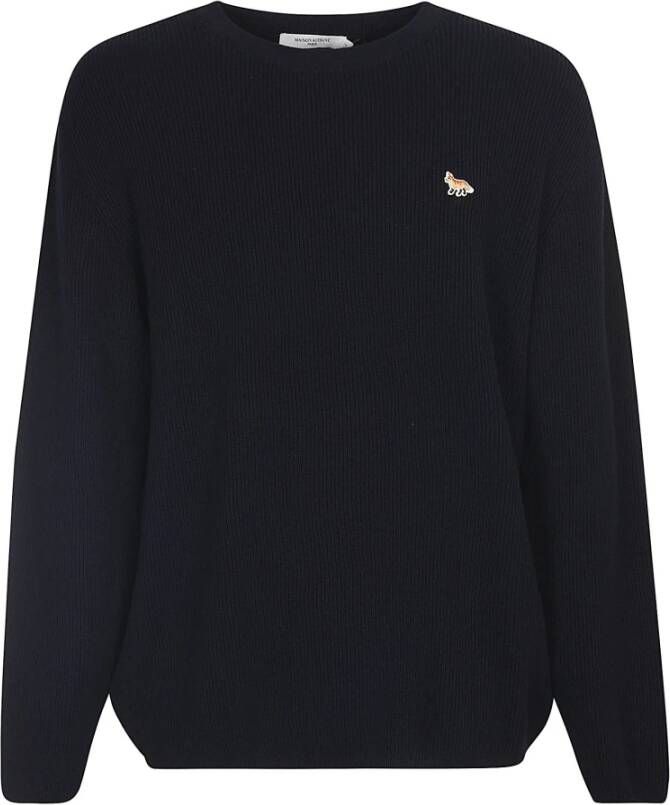 Maison Kitsuné Trui Blauw Heren