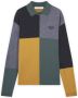 Maison Kitsuné Wollen Katoenen Polo Shirt Kleurblok Meerkleurig Heren - Thumbnail 1
