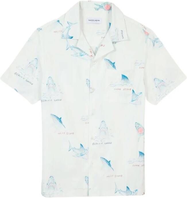 Maison Labiche Casual Shirts Wit Heren