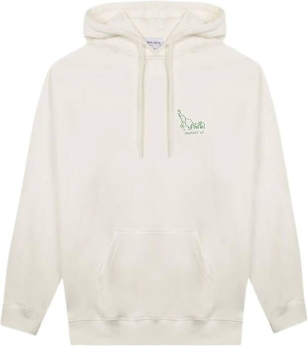 Maison Labiche Hoodie White Dames