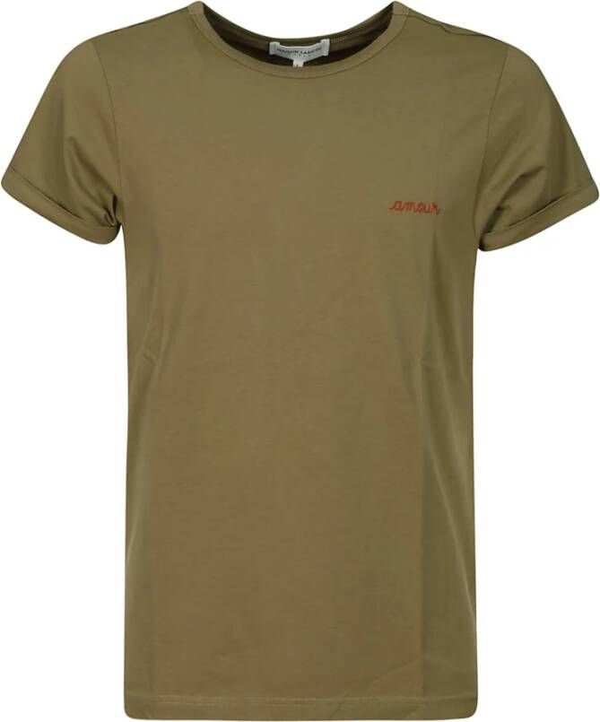 Maison Labiche T-shirt poitou amour Groen Heren