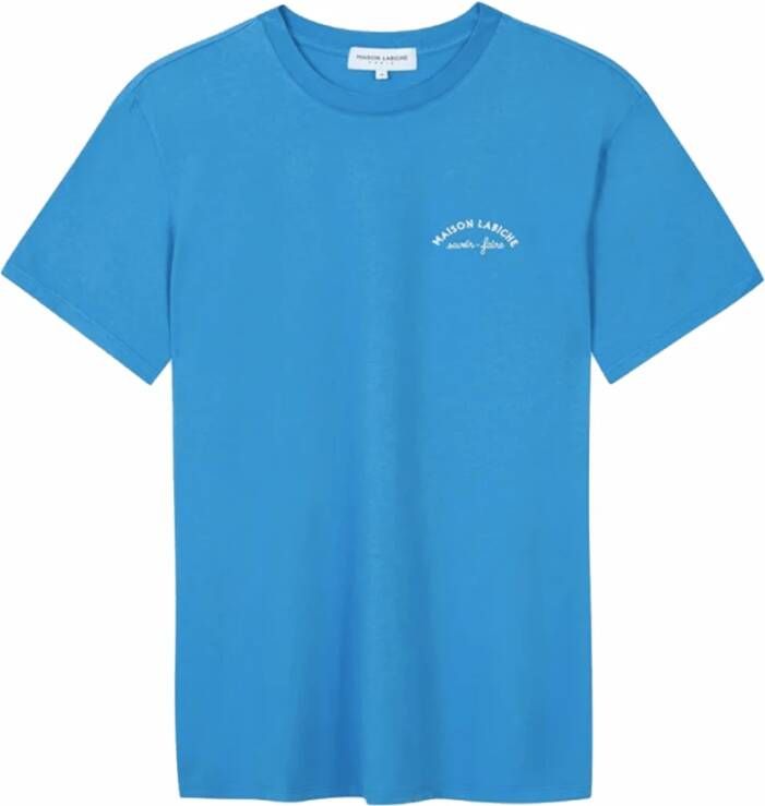 Maison Labiche T-Shirts Blauw Heren