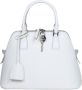 Maison Margiela 5ac mini handbag in white calf leather Wit Dames - Thumbnail 1