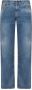 Maison Margiela Blauwe Jeans met Rechte Pijpen en Vernielde Details Blauw - Thumbnail 1