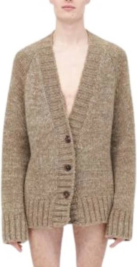 Maison Margiela Cardigans Beige Dames