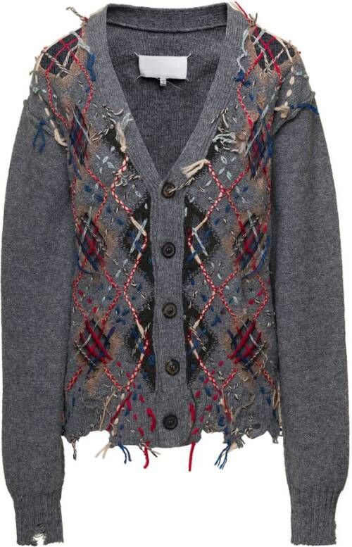 Maison Margiela Cardigans Grijs Dames