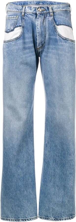 Maison Margiela Denim Jeans 5 Zakken Blauw Dames