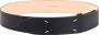 Maison Margiela Elegant Leren Riem voor Vrouwen Black Dames - Thumbnail 1