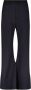MM6 Maison Margiela Uitlopende broek van stretchwolmix Blue Dames - Thumbnail 1