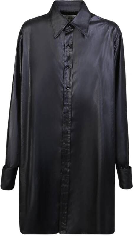 Maison Margiela Elegante zwarte shirts voor vrouwen Zwart Dames