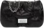 Maison Margiela Glam Slam Flap Medium Zwarte Tassen Black Dames - Thumbnail 1