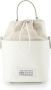 Maison Margiela Luxe Leren Schoudertas met Trekkoord White Unisex - Thumbnail 6