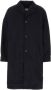 Maison Margiela Heren Cappotto Enkellange Jas Zwart Heren - Thumbnail 1