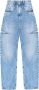 Maison Margiela Conceptuele Ripped Jeans Blue Dames - Thumbnail 1