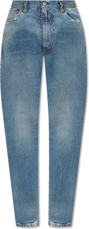 Maison Margiela Jeans met vintage-effect Blauw Dames
