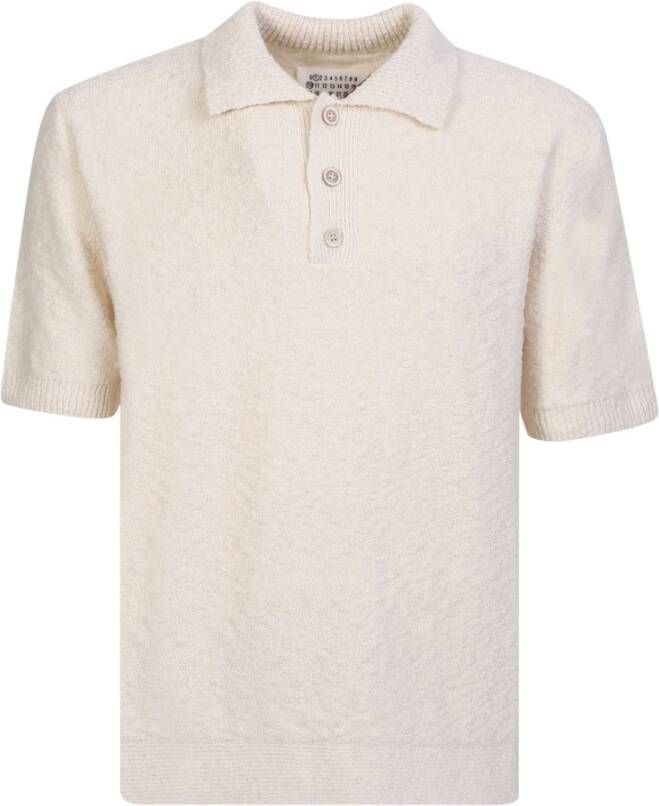 Maison Margiela Klassiek Wit Poloshirt White Heren