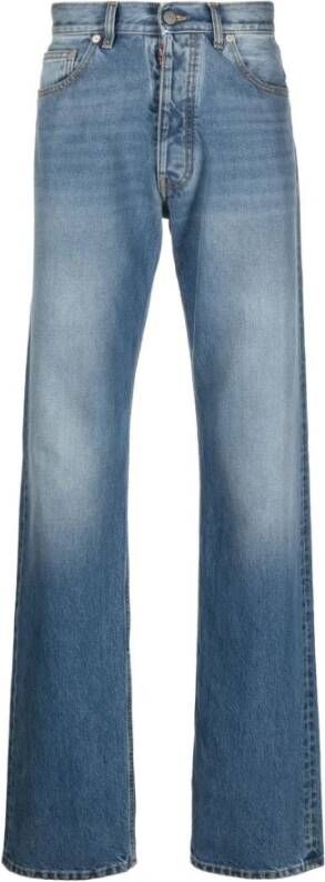 Maison Margiela Klassieke blauwe straight-leg jeans Blauw Heren