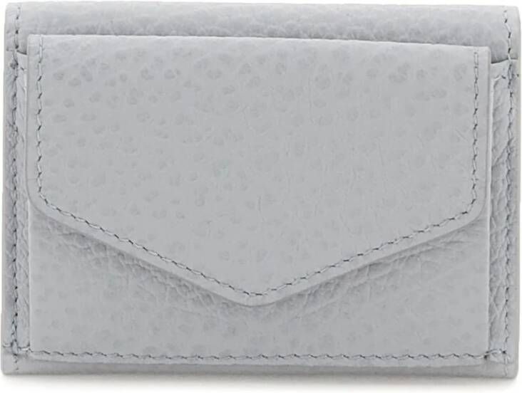 Maison Margiela leather tri-fold wallet Meerkleurig Dames