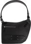Maison Margiela Leren schoudertas met textuur Black Dames - Thumbnail 3
